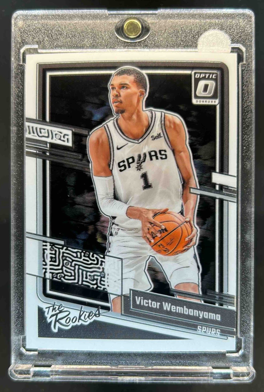 2023-24 Donruss Optic Victor Wembanyama The Rookies Rookie RC #4 Spurs