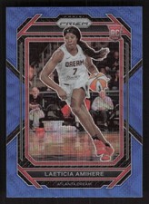 2023 Panini Prizm WNBA #140 Laeticia Amihere Blue Wave RC