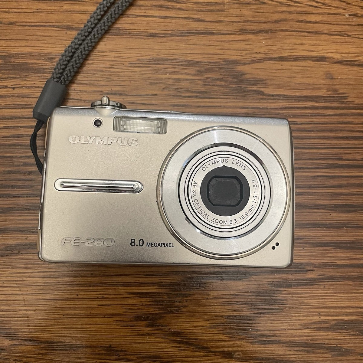 Olympus FE-280 8.0MP Digital Camera Only-No Battery, or Charger