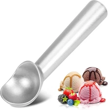 Ice Cream Scoop with Modern Heat-Conducting Aluminum Ergonomic Handleby-Scoop...