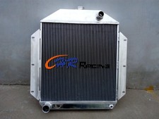 3row Aluminum Radiator For 1949-1953 Ford Car W302 5l V8 Engine Mt