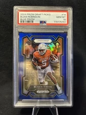 2024 Prizm Draft Picks RC Bijan Robinson - Blue Prizm /199 GEM 💎 Psa 10 #14