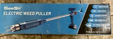 SEESII Next-Gen Electric Stand Up Weed Puller Tool with 20000RPM High-Torque Mot