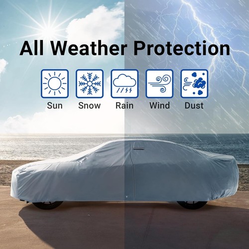 Luxury Waterproof Car Cover for Chevy Impala 1958-1971 - All Weather Protection - Bild 11 von 11