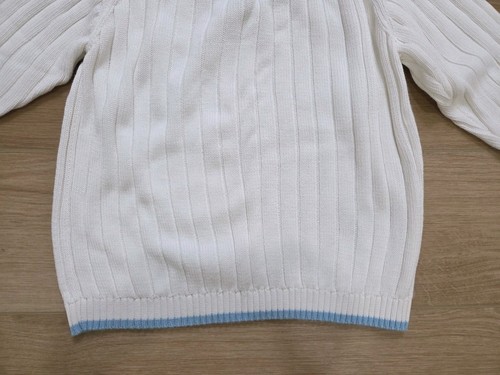 Bella Bliss Girls White Cotton Sweater Size 10Y - Picture 8 of 8