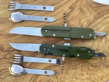 Lot de 2 couteaux dotés de 6 fonctions.