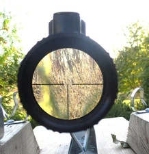 BSA Variable 3 x 10 Power Rifle Scope w/ High Scope Rings - Iluminated Reticle !