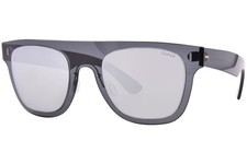 RetroSuperFuture Duo-Lens-Flat-Top HOQ/L SP17 Sunglasses Black/Silver 57mm