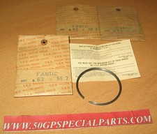 FANTIC MOTOR  125 CABALLERO MINARELLI  REG. CROSS SEGMENTO L D.55,2XH.2 N.3PZ.