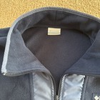 Columbia Mens Full Zip Fleece jacket Large Blue two 2 tone