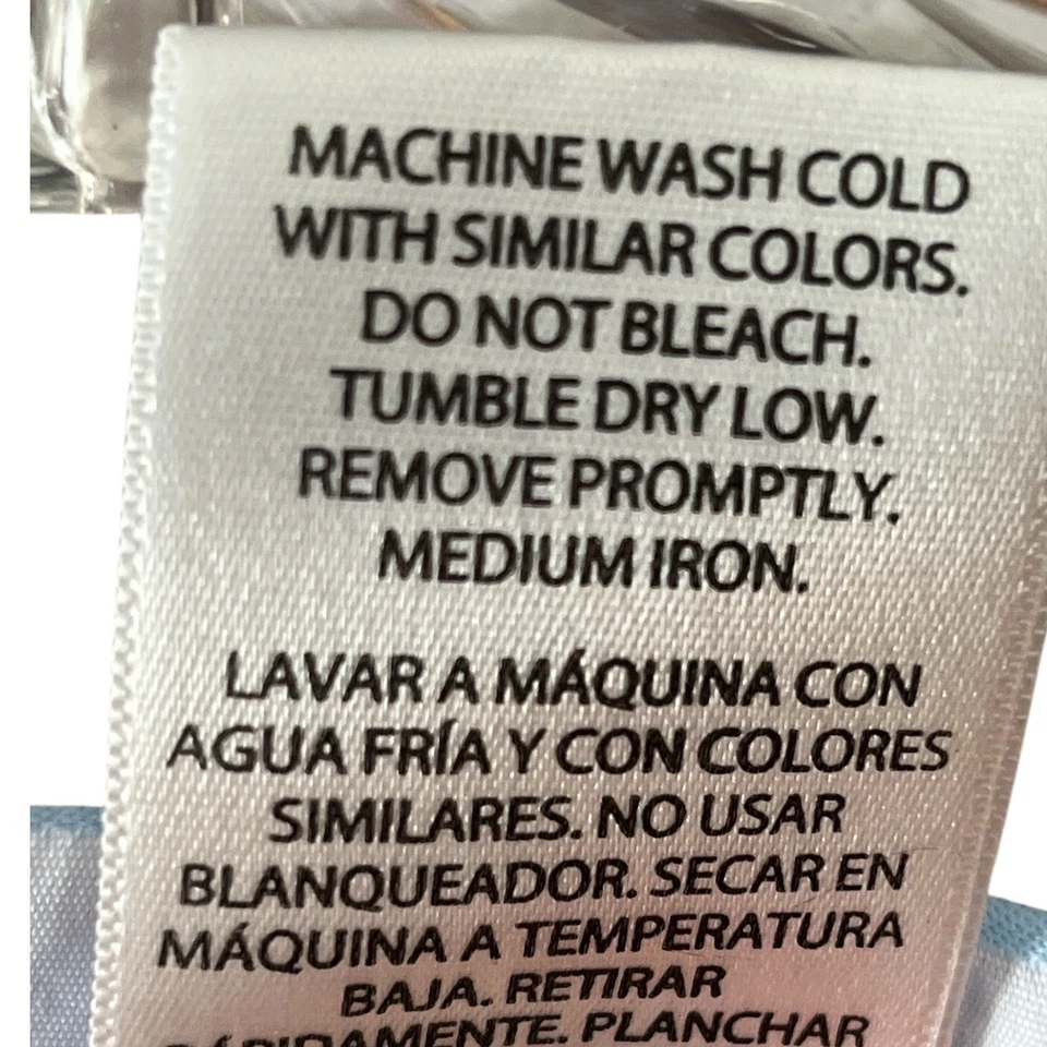 SB Scrubs Women’s Size L Lot of 2 V-Neck Tops – Red Ladybugs & Black Hearts - Image 4 of 4