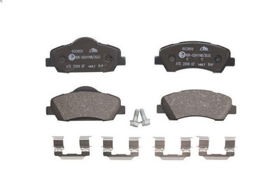 Brake Pad Set, Disc Brake ATE 13.0460-3869.2 for 301 1.6 2012-2017