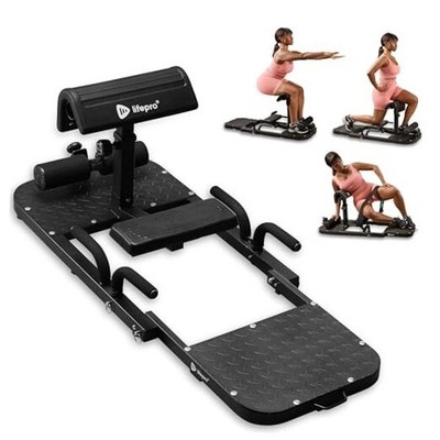 Hip Thrust Machine   Adjustable Glutes Workout Equipment for Home   Gluteblast