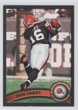 2011 Topps Black 26/55 Josh Cribbs #263 a8r