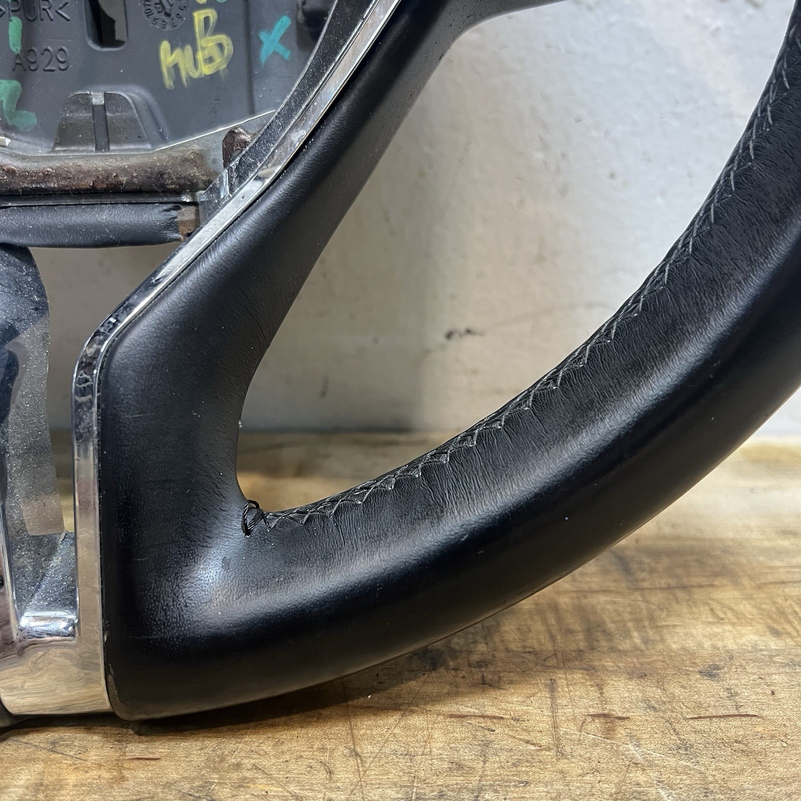 2014-2020 Maserati Ghibli Steering Driver Wheel Black OEM 1033614XXXC