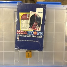 1990-91 NBA Hoops Series 1 Box 36 Packs Factory Sealed Michael Jordan