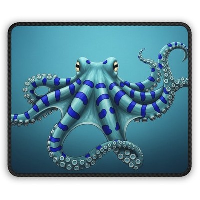 Blue-Ringed Octopus Gaming Mouse Pad