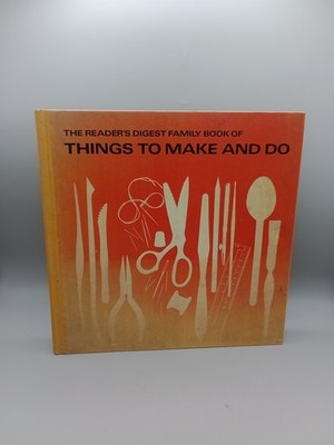 The Reader's Digest Family Book of Things to Make and Do 1977 Hardback Landscape