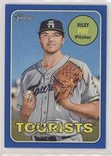 2018 Topps Heritage Minor League Edition Blue 20/99 Riley Pint #18 0b5