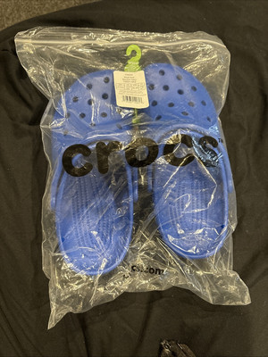 Crocs Classic Clogs - Bolt Blue New with tags Size 7 men