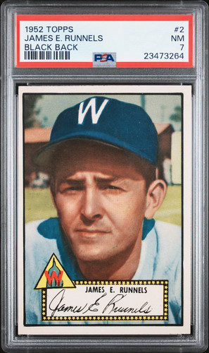 1952 James E. Runnels [Black Back] #2