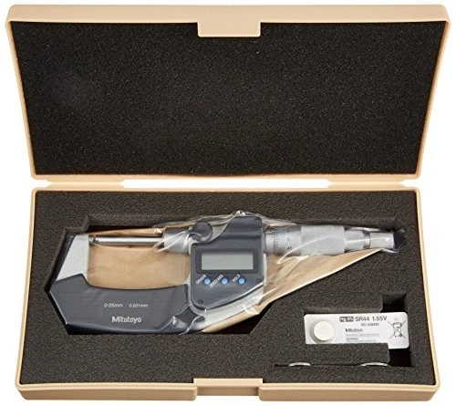Mitutoyo Digimatic Straight Micron Micro 406-250-30 OMV-25MX