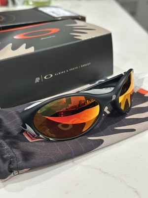 OAKLEY x Albino & Preto AP Eye Jacket Matte Black Prizm Ruby Brand