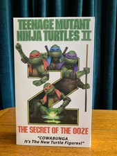 NECA - TMNT Teenage Mutant Ninja Turtles II Secret of the Ooze - 4-PACK VHS Set
