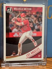 MIKE TROUT Rare SP Panini Insert NickName Variation Baseball Card 