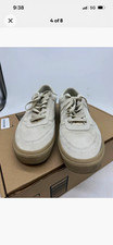 VANS Beige Lace Up Low Top Sneakers Rubber Outsole Men's US 11 EU 44.5