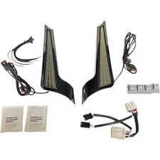 Custom Dynamics CD-FASCIADC-HDC Dual Color Fascia LED Panels - Chrome