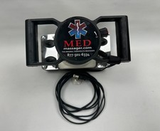 Med Massager MMB05 Variable Speed Deep Tissue Body Black 120V Tested/Works