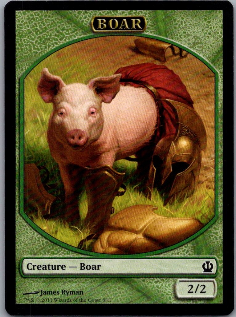 Boar Token T Theros 8 MP