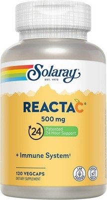 Solaray ReactaC 500mg, 120caps