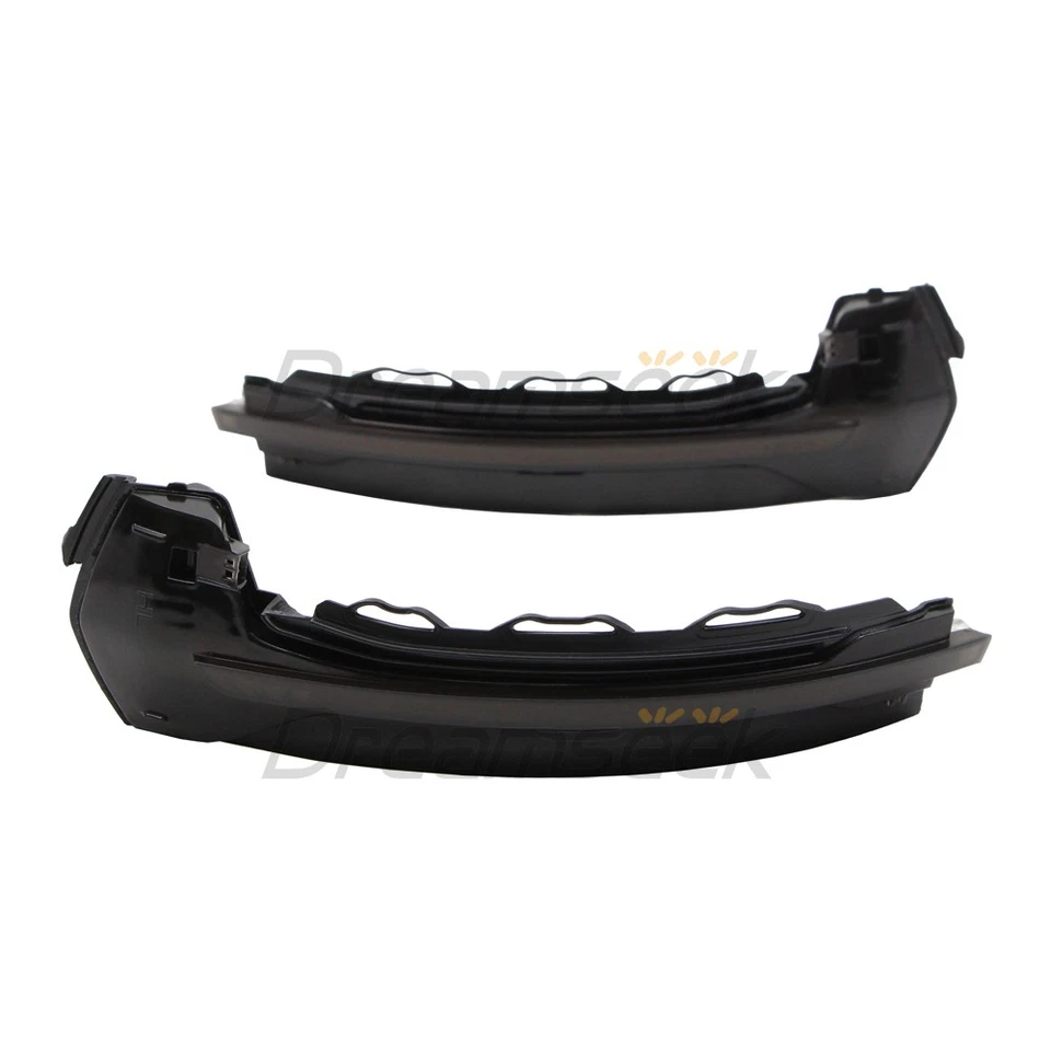 LED Side Rearview Mirror Light For Audi A3 S3 13-20 W/ Dynamic Turn Signal Lamp - Image 3 of 4