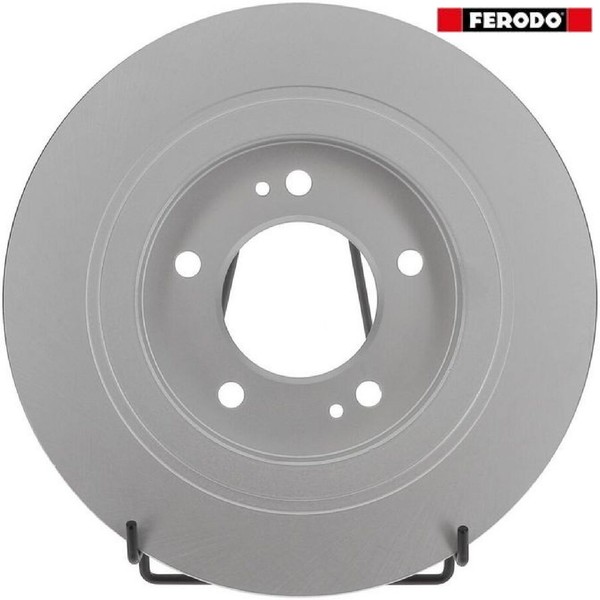 2X Bremsscheibe Ferodo DDF2604C 2 Bremsscheiben Hinterachse Hinten-image