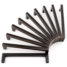 10 Pack 5 in Oil Rubbed Bronze Cabinet Pulls, Drawer Handles 1816