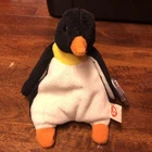 Vintage Retired  TY Beanie Baby Waddle 1995