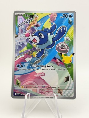 Popplio 045 Me: Mega Evolution Promo Holo