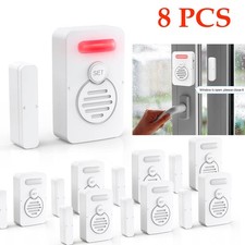 Entry Door Alarm Wireless Voice Windows Reminder Loud 90 dB for Home Security  8