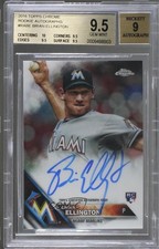 2016 Topps Chrome Rookie Auto Brian Ellington #RA-BE BGS 9.5 GEM MINT Auto 9l4