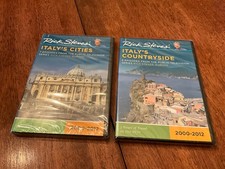 Rick Steves' Italy's Countryside Italy s Cities 2000-2012 - DVD - New, Sealed