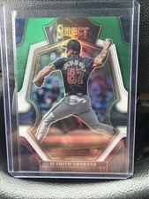 2023 Select - Premier Level AJ Smith-Shawver #131 Tri-Color Prizm (RC) 39/60