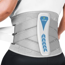 Back Brace Lower Back Pain Sciatica Herniated Disc Scoliosis Support X-Large