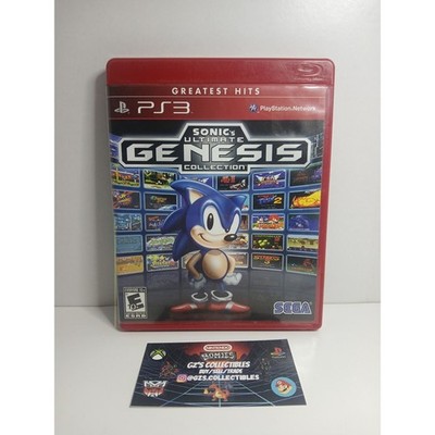 SONY PS3 SONIC ULTIMATE GENESIS COLLECTION GAME CIB TESTED WORKING FREE SHIP