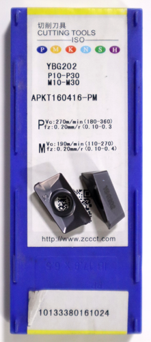 10 pcs of ZCC, APKT 160416-PM YBG202 CARBIDE INSERTS              4230002077 - Picture 5 of 5