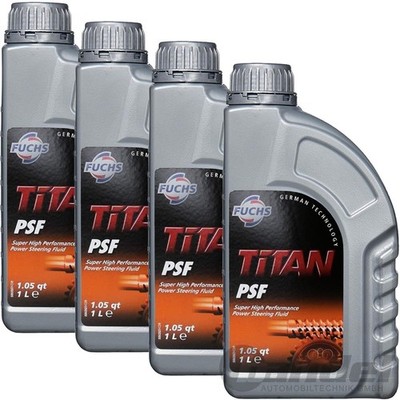 4-Liter FUCHS TITAN PSF ZENTRAL-HYDRAULIKÖL SERVOLENKUNG LENKGETRIEBEÖL MB 236.3