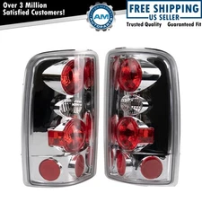 Performance Tail Light Clear Lens Chrome Housing for Tahoe Suburban Yukon
