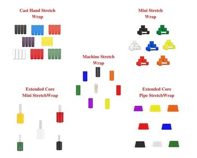 PALLET SHRINK WRAP STRONG ROLL STRETCH CAST PARCEL PACKING FILM - TYPE | COLORS