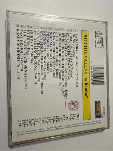 Ritchie Valens CD La Bamba gebraucht - Bild 6 von 6